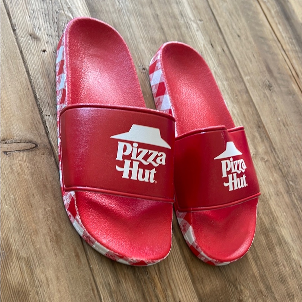 Pizza Hut Slides RARE New Limited Run Streetwear Collection Men’s Size 12
